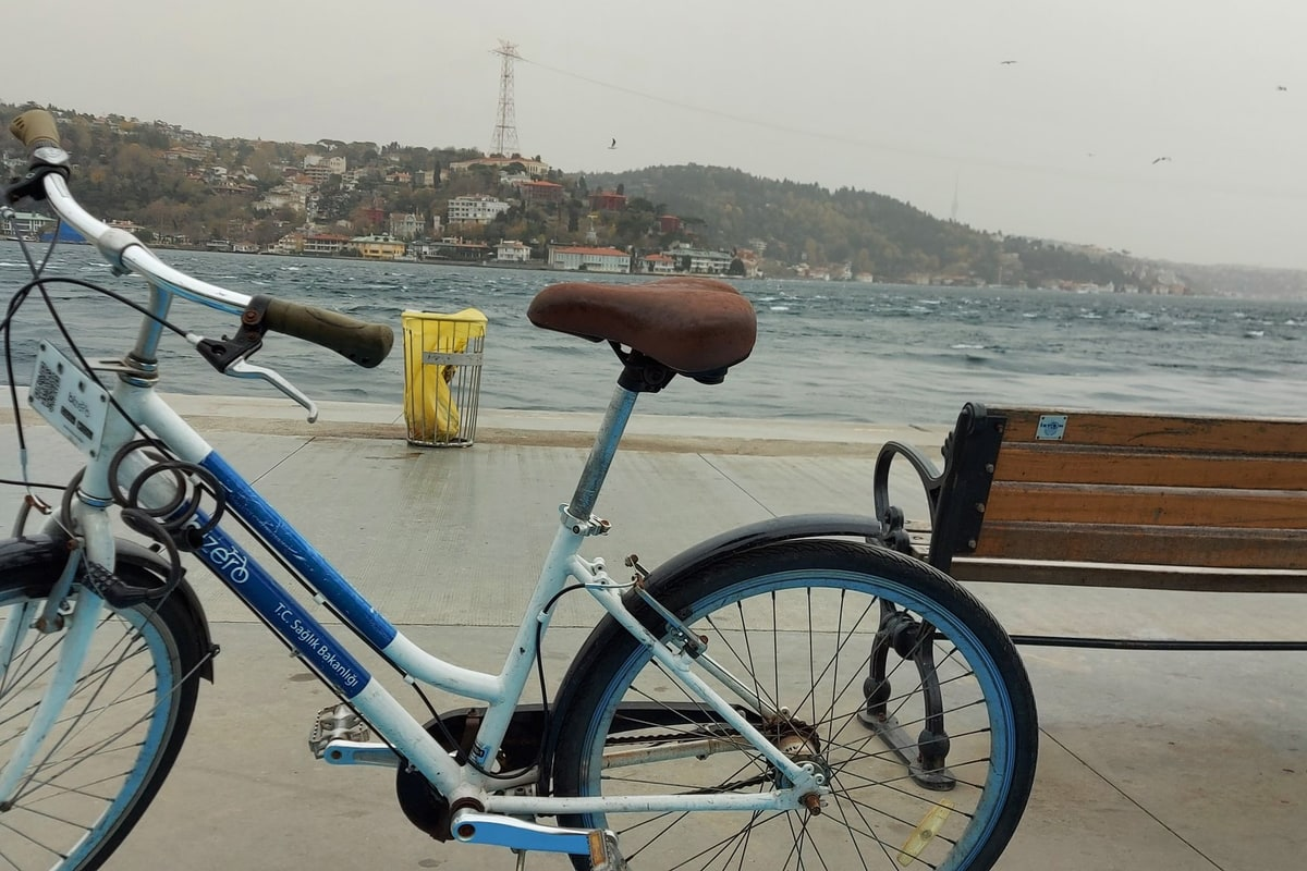 Bebek waterfront promenade in late afternoon light
