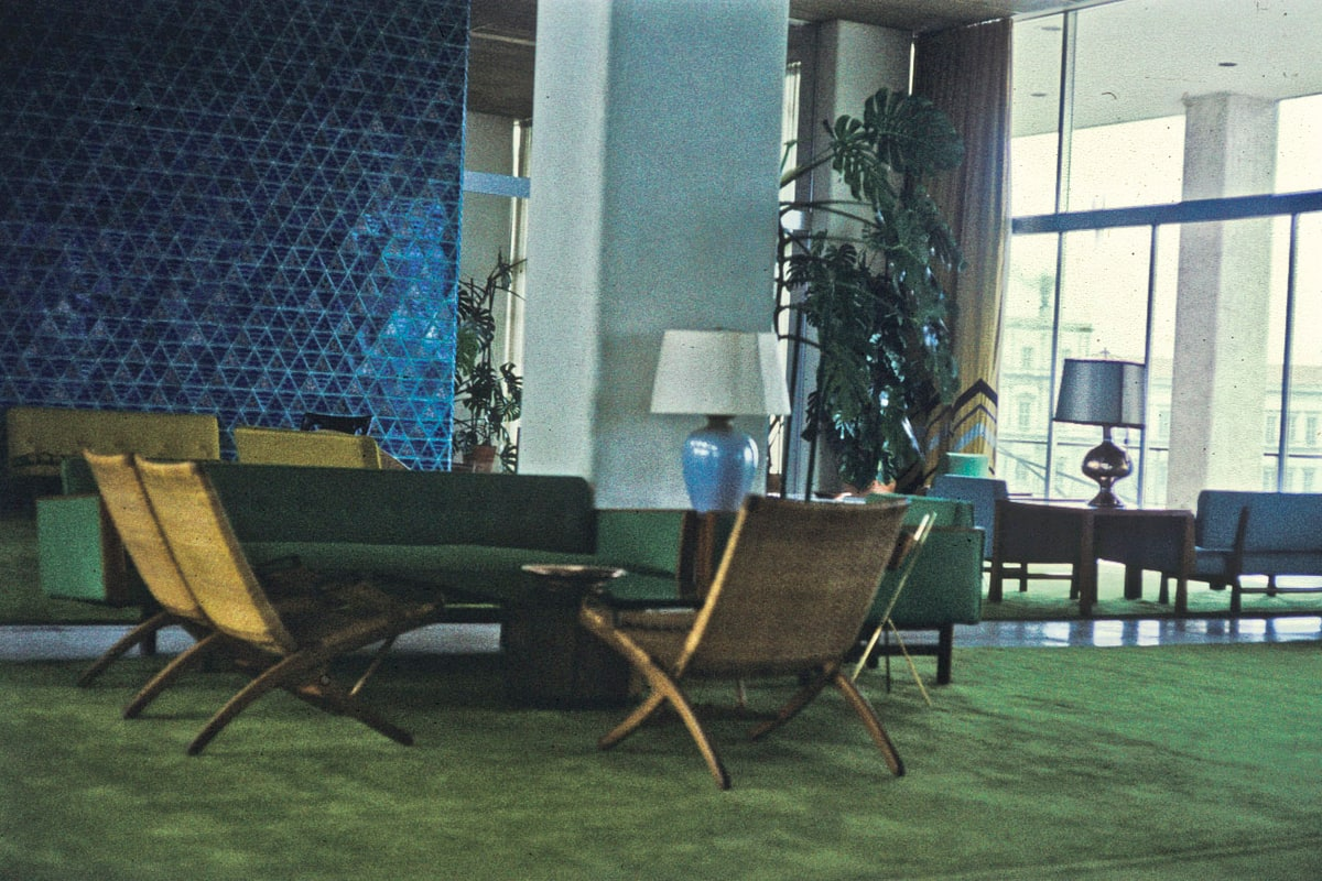 The original Istanbul Hilton in 1959, the first Hilton outside the Americas